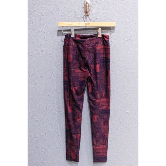 NWOT LuLaRoe Purple and Pink Leggings One Size (OS) - Picture 2 of 3